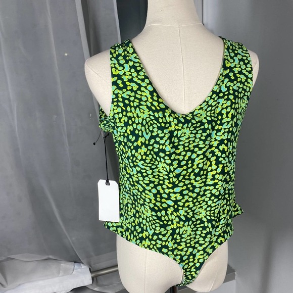 Leith X Nordstrom graphic print body suit size XL NWT - Picture 4 of 6